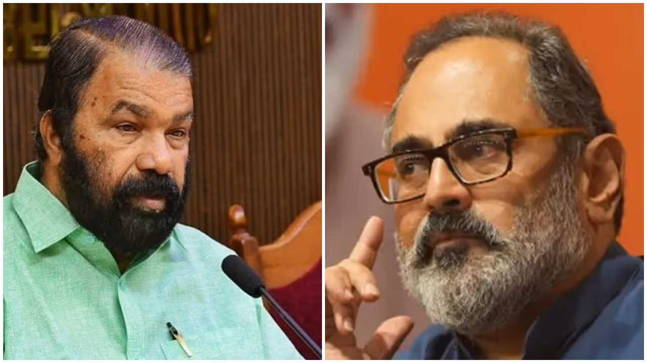 rajeev chandrasekhar. v shivan kutty rajeev chandrasekhar. v shivan kutty