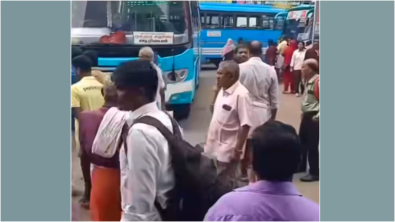  Attingal bus stand accident