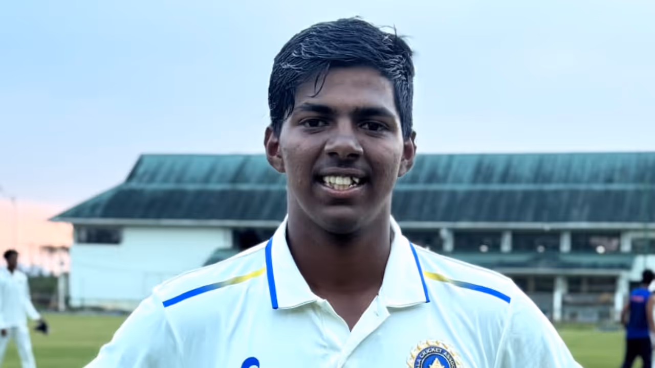 Manav Krishna Kerala U19 Captain