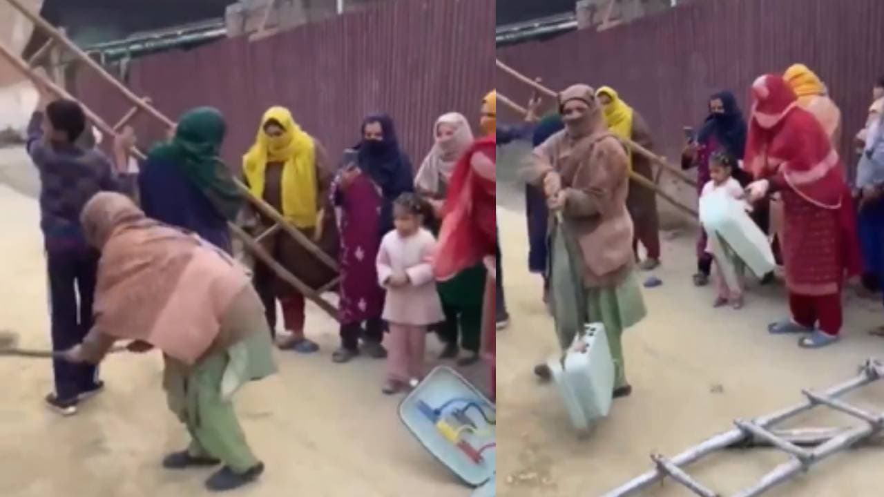 kashmir muslim women protest