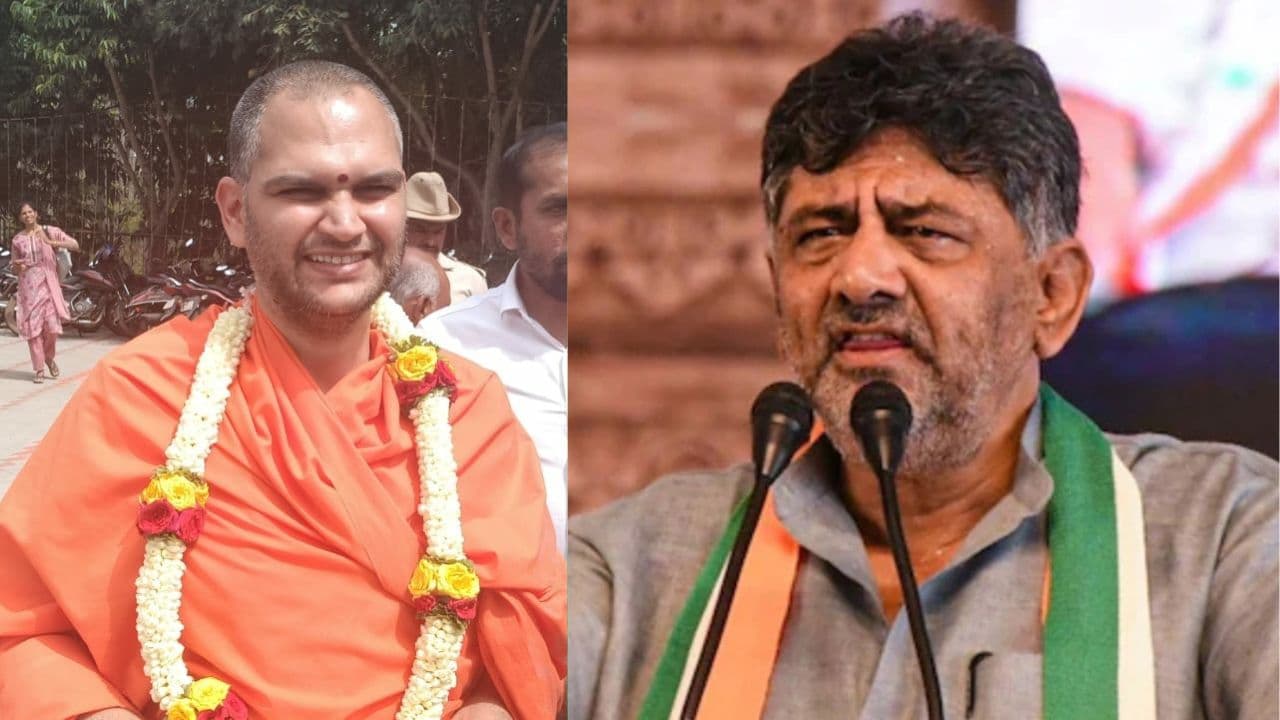 Nanjavadhutha Mahaswamiji DK Shivakumar