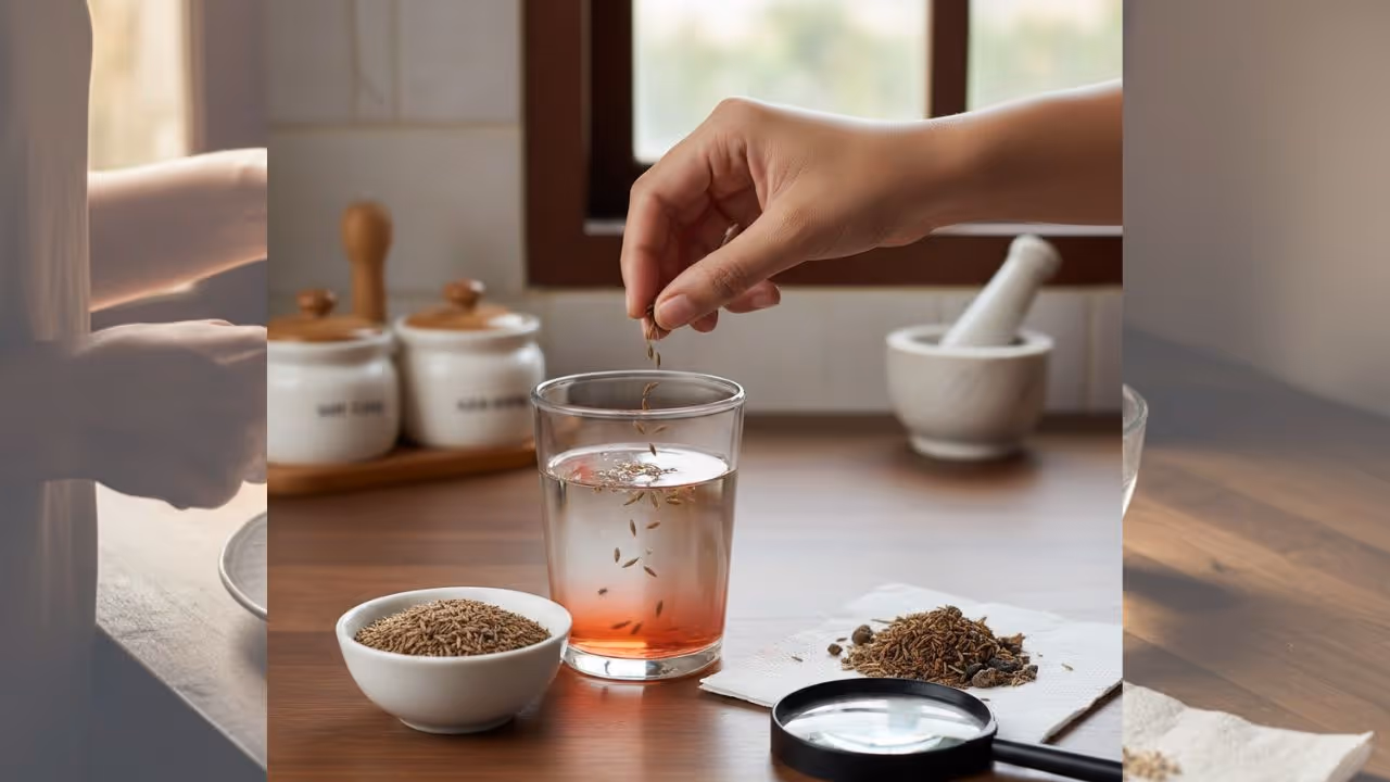 How to identify fake cumin seeds at home