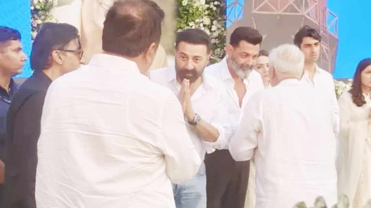Sunny Deol Dharmendra Prayer Sunny Deol Dharmendra Prayer
