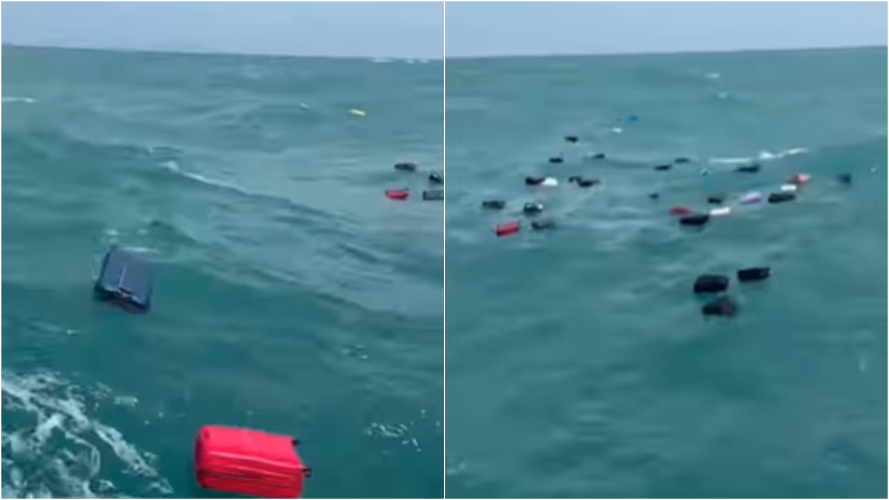 Luggage in Sea Luggage in Sea