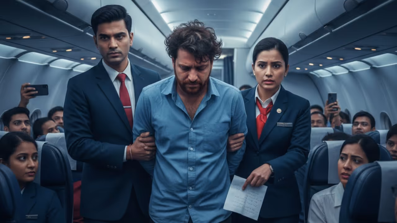 Man arrested on flight Man arrested on flight