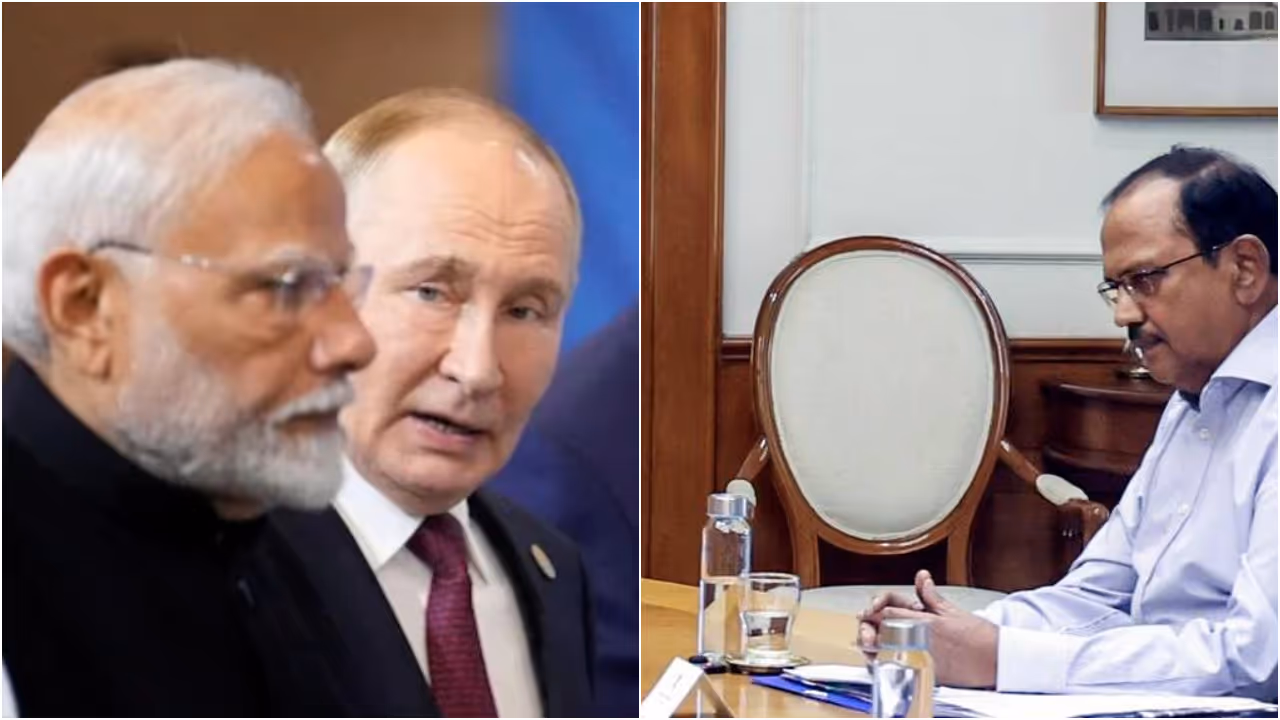 Modi Putin Doval