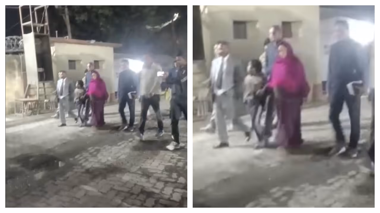 Sonali Khatun and her children return home from Bangladesh Sonali Khatun and her children return home from Bangladesh