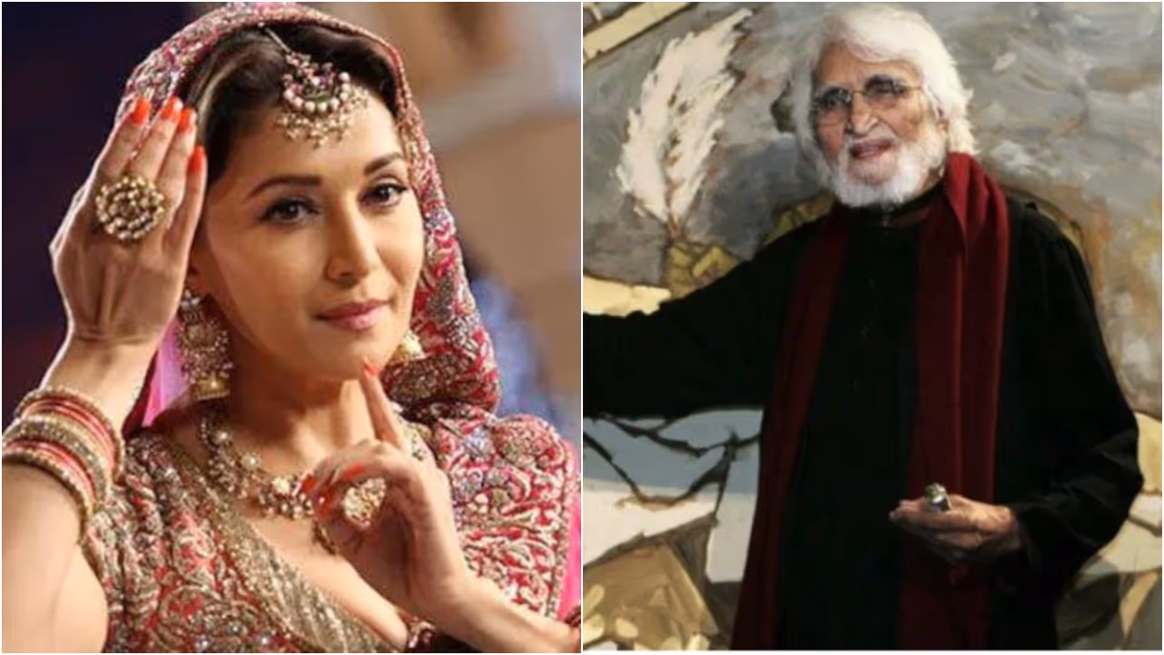 Madhuri Dixit recalls MF Hussain Madhuri Dixit recalls MF Hussain