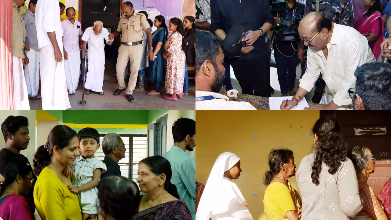 local body election polling 