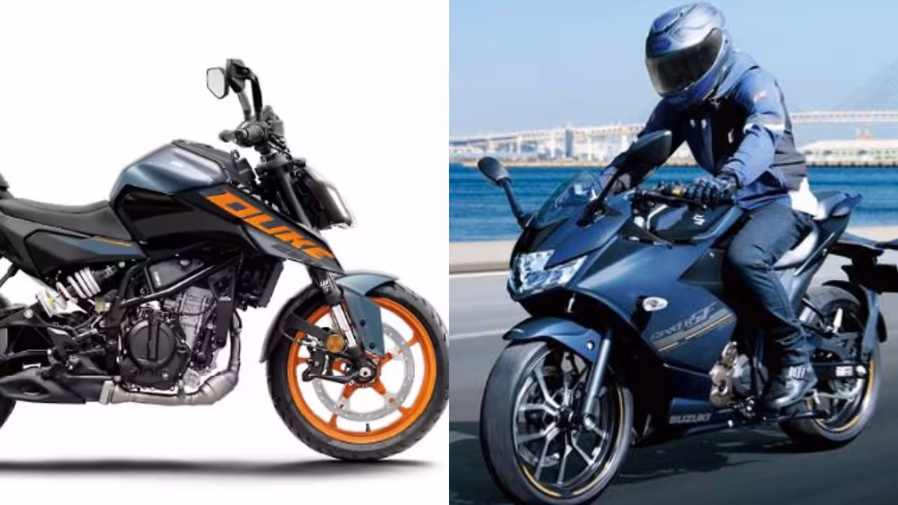 Duke 250 Vs Gixxer 250 Duke 250 Vs Gixxer 250