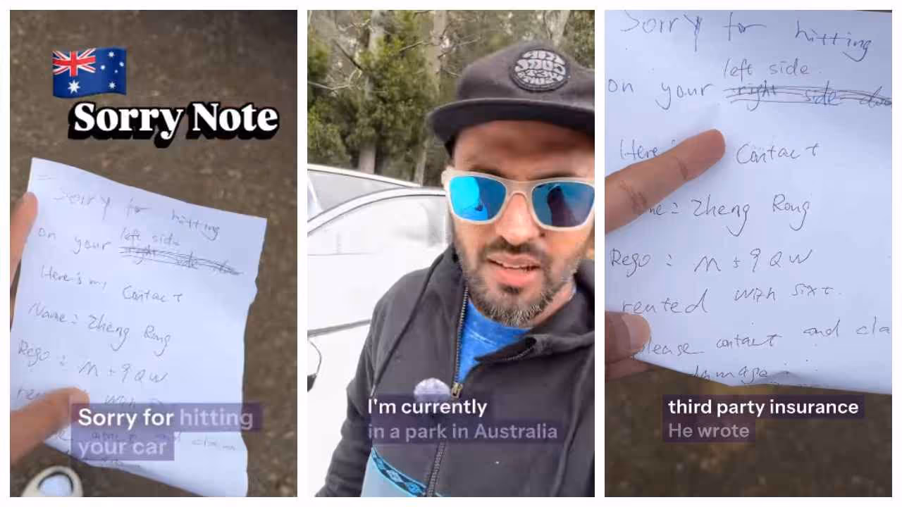 sorry note from Australia sorry note from Australia