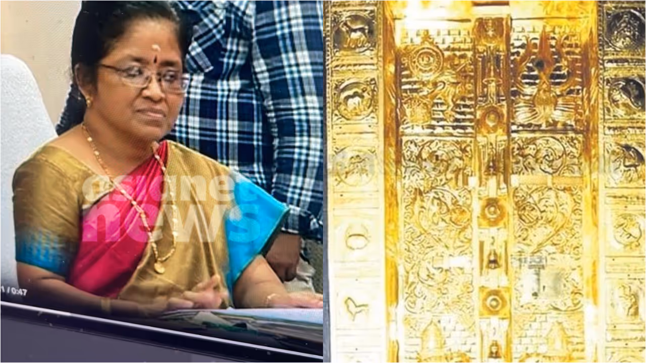 Former Devaswom Secretary Jayashree Former Devaswom Secretary Jayashree