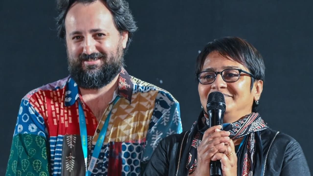 Tanushree das Saumyananda sahi IFFK 2025 Tanushree das Saumyananda sahi IFFK 2025