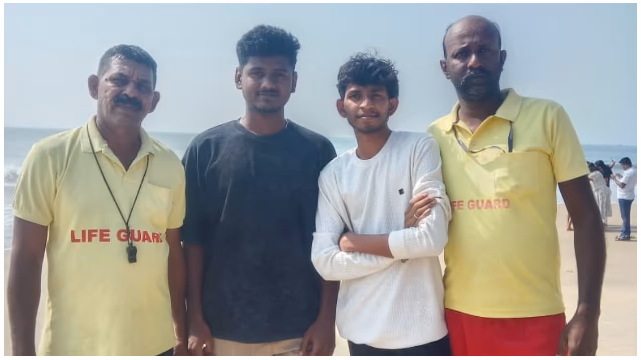 Snehatheeram Beach student rescue Snehatheeram Beach student rescue