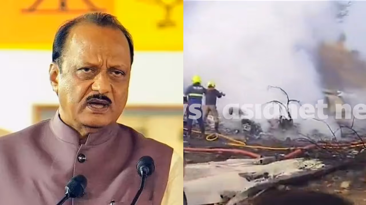 Ajit Pawar plane crash Ajit Pawar plane crash