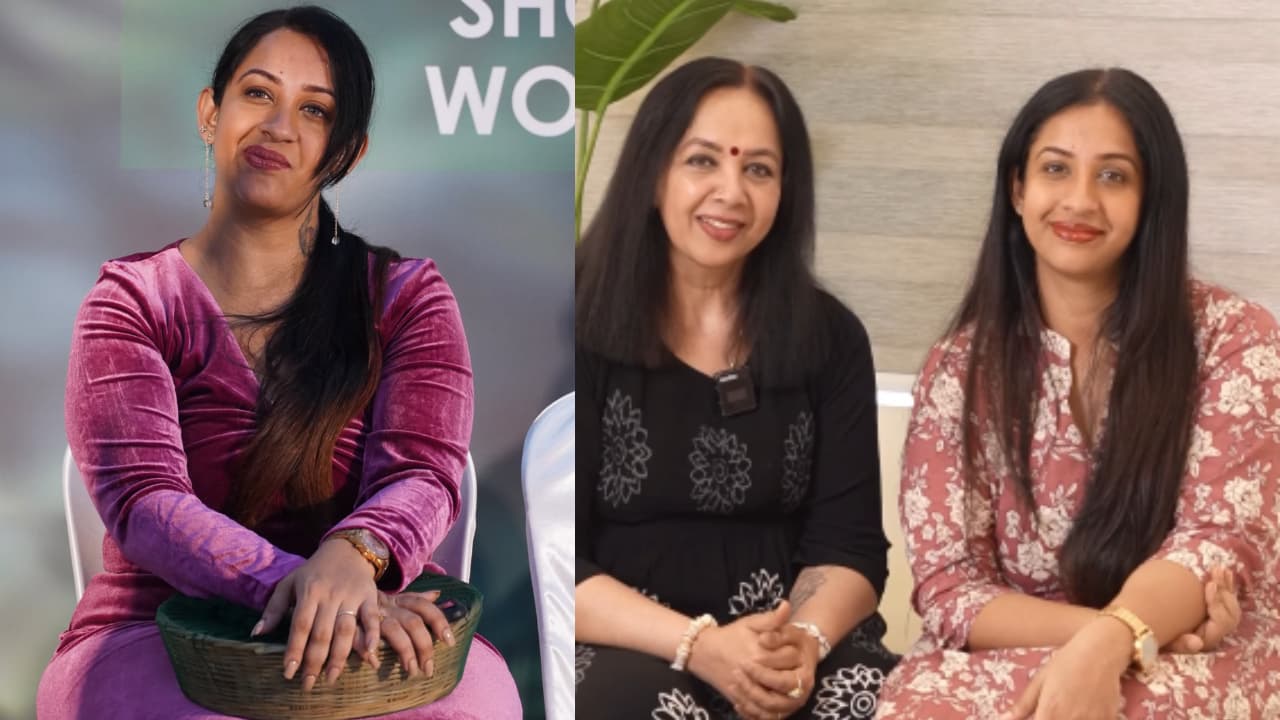 Sowbhagya Venkitesh about her mother Thara kalyan Sowbhagya Venkitesh about her mother Thara kalyan