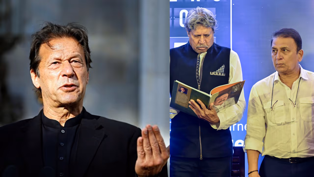 Imran Khan Gavaskar Kapil Dev Imran Khan Gavaskar Kapil Dev