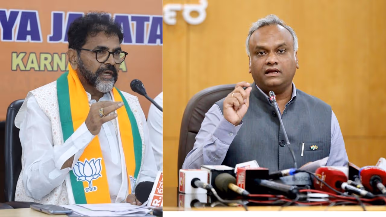 Chalavadi Narayanaswamy Priyank Kharge Chalavadi Narayanaswamy Priyank Kharge