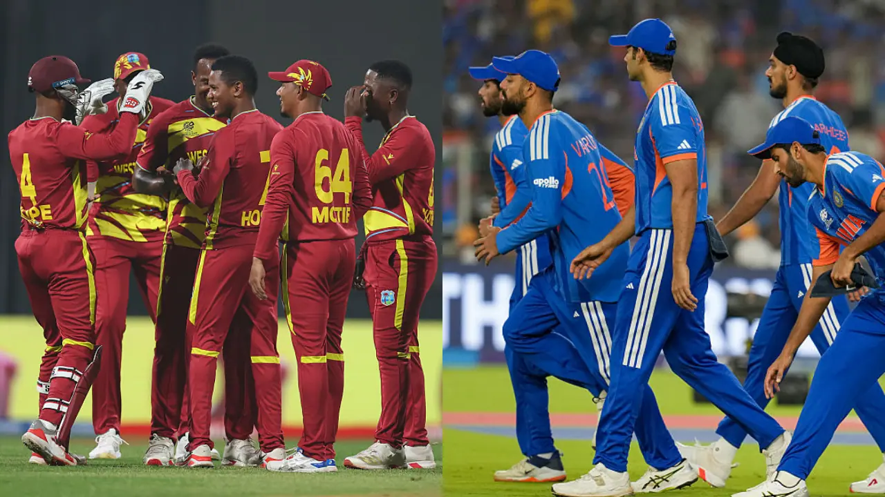 West Indies and Team India West Indies and Team India