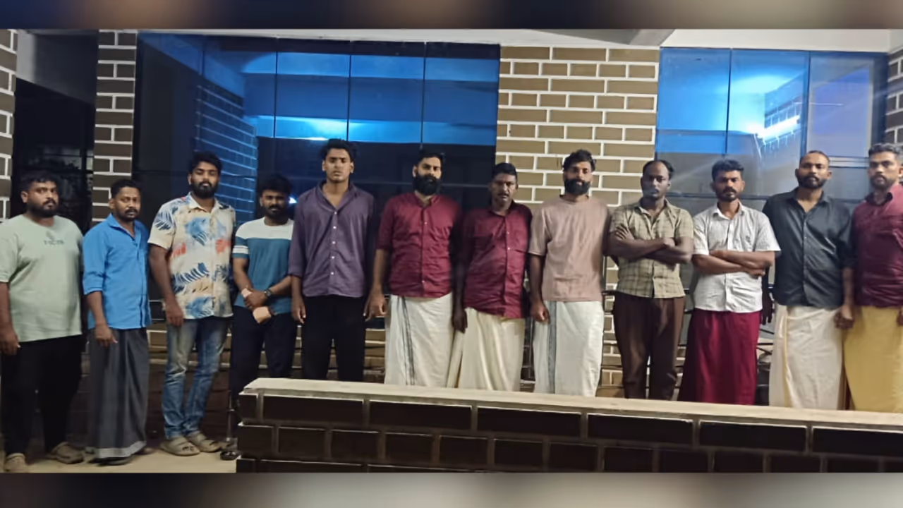 12 held for pooram violence 12 held for pooram violence