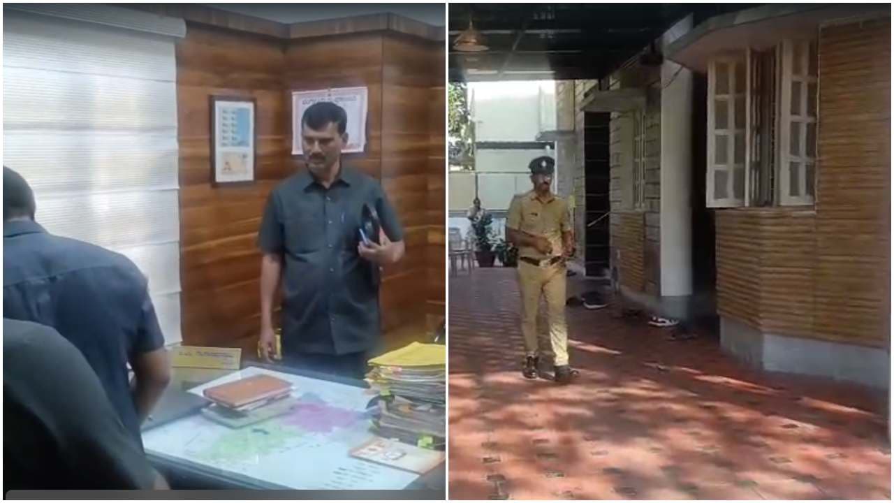 Davanagere Deputy Commissioner residence bomb threat Davanagere Deputy Commissioner residence bomb threat