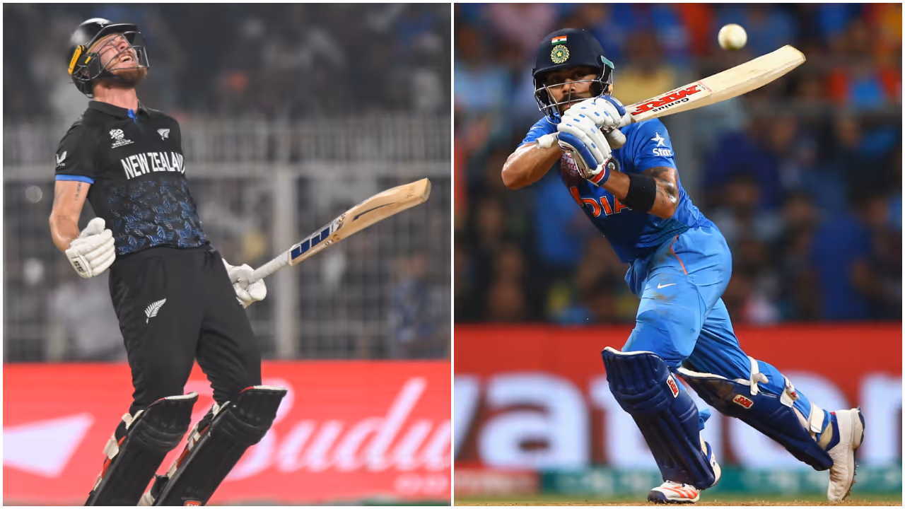 Finn Allen and Virat Kohli Finn Allen and Virat Kohli