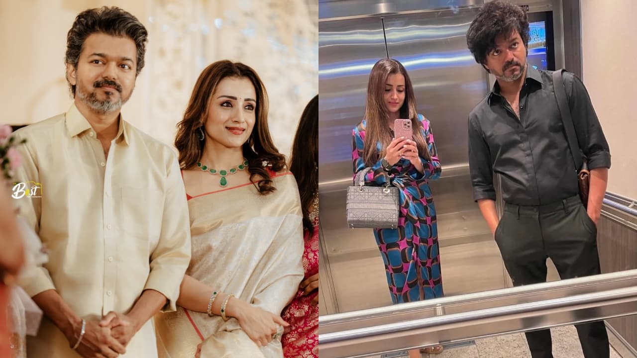 Vijay and Trisha Vijay and Trisha