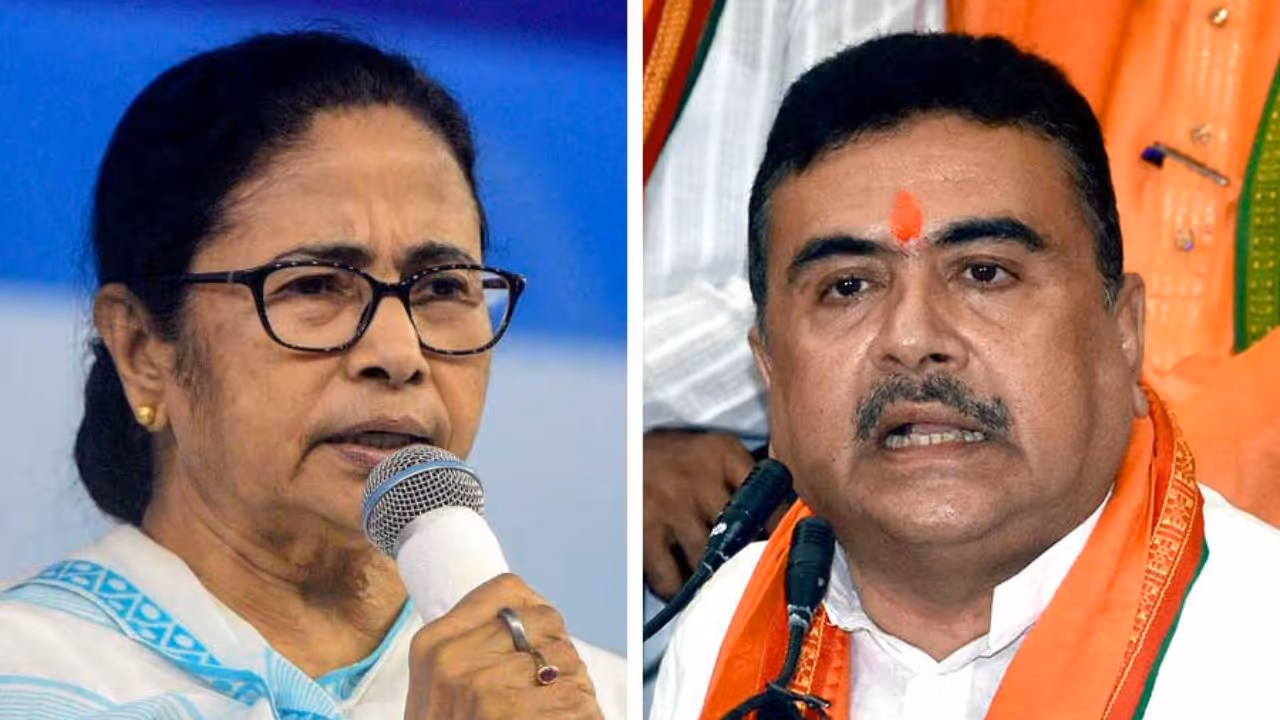 suvendu Adhikari may contest from Bhabanipur against mamata Banerjee in west Bengal assembly election 2026 suvendu Adhikari may contest from Bhabanipur against mamata Banerjee in west Bengal assembly election 2026