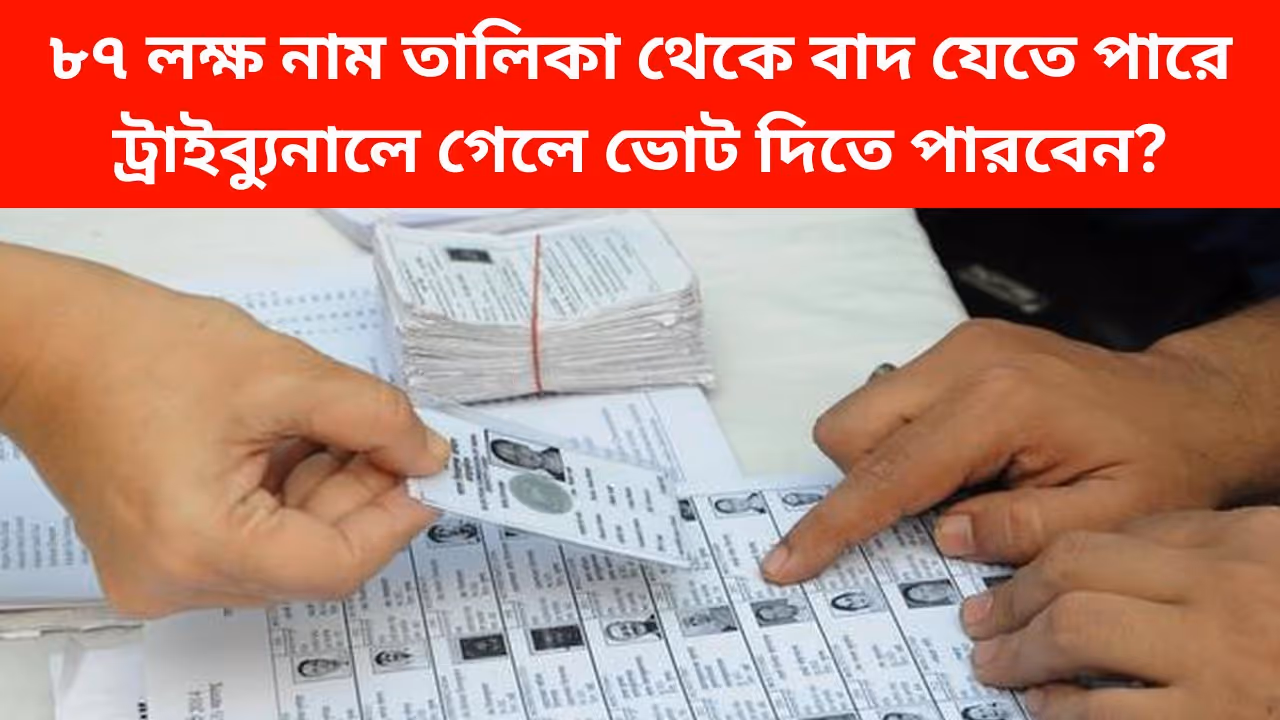 sir in west Bengal If your name is deleted from the voter list will you be able to vote in the assembly election sir in west Bengal If your name is deleted from the voter list will you be able to vote in the assembly election