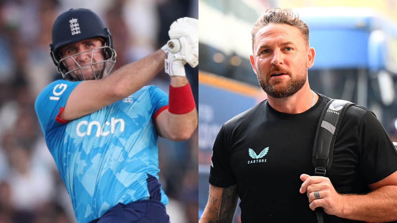 Liam Livingstone and Brendon McCullum Liam Livingstone and Brendon McCullum