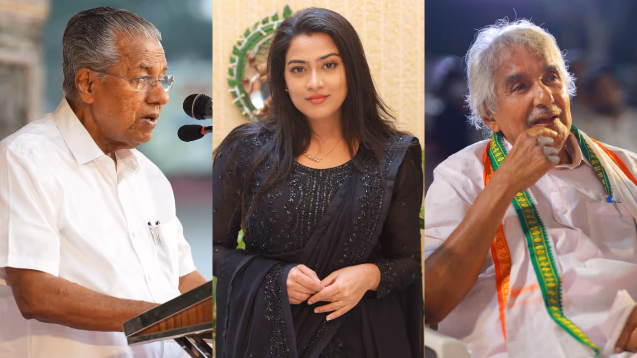 pinarayi vijayan or oommen chandy who is the best leader answers actor Dayyana Hameed pinarayi vijayan or oommen chandy who is the best leader answers actor Dayyana Hameed