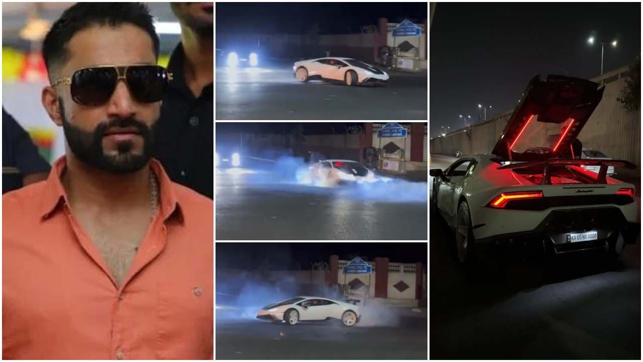 Rikki Rai Lamborghini drifting Rikki Rai Lamborghini drifting