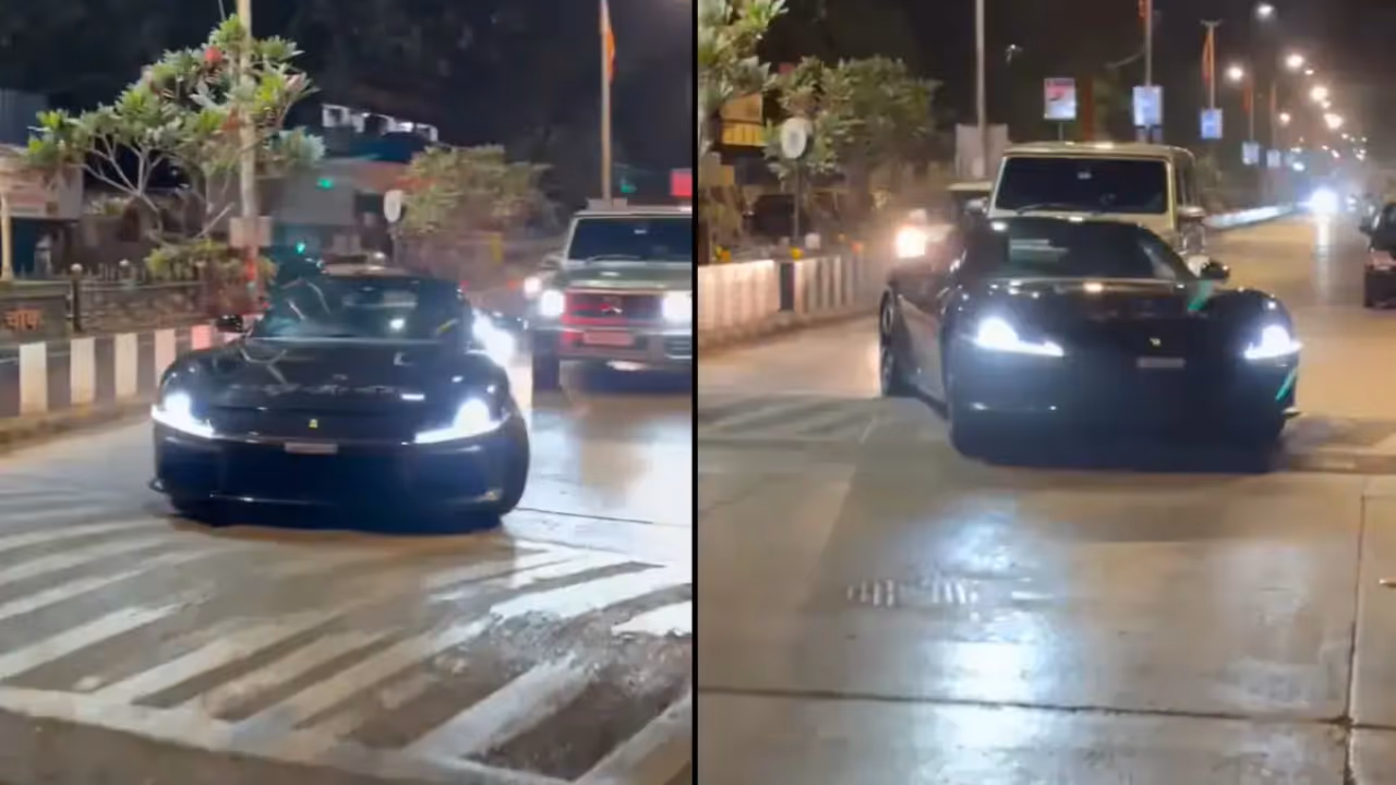 Hardik Pandya Ferrari Car Hardik Pandya Ferrari Car