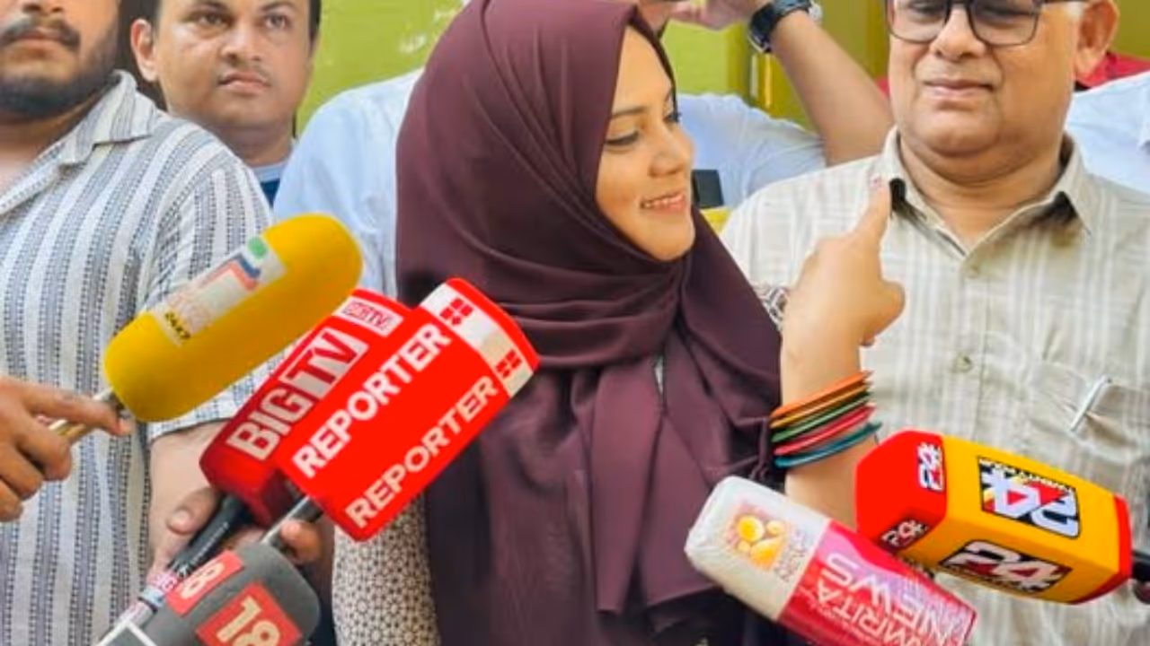 fathima thahliya confident of historic win in perambra predicts UDF government in kerala fathima thahliya confident of historic win in perambra predicts UDF government in kerala