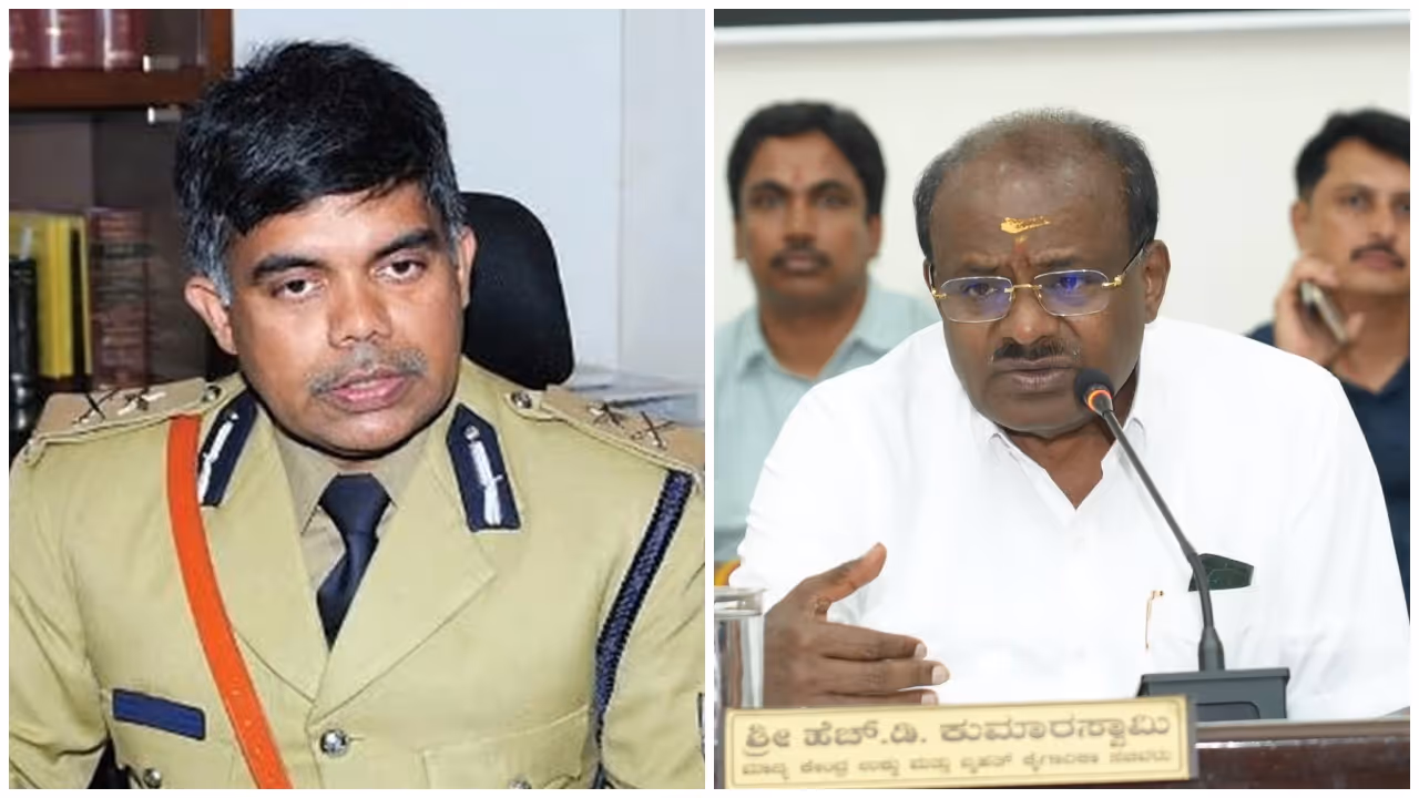 H D Kumaraswamy vs ADGP Chandrashekar H D Kumaraswamy vs ADGP Chandrashekar