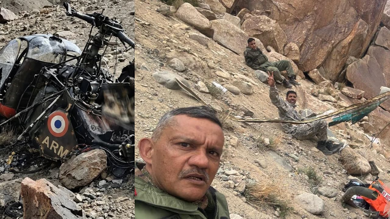 Army Cheetah Helicopter Crash Army Cheetah Helicopter Crash