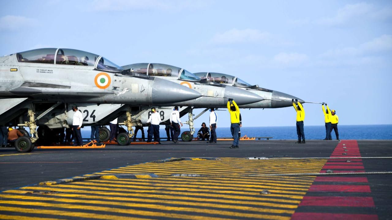 Indian Navy seeks indigenous 80mm rockets for MiG 29K fleet Indian Navy seeks indigenous 80mm rockets for MiG 29K fleet