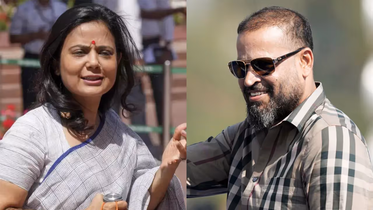 Mahua Moitra, Yusuf Pathan Mahua Moitra, Yusuf Pathan