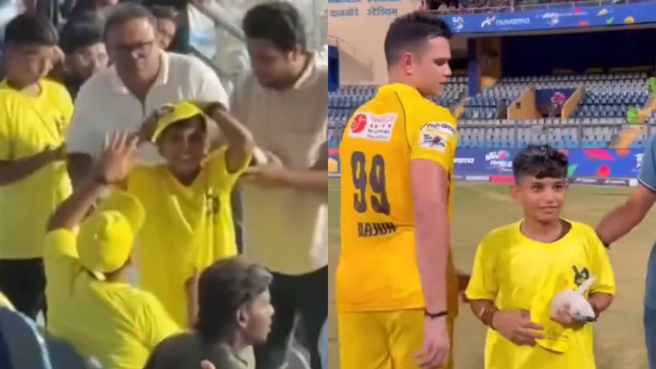 Arjun Tendulkar's Six Injured Young Fan Arjun Tendulkar's Six Injured Young Fan