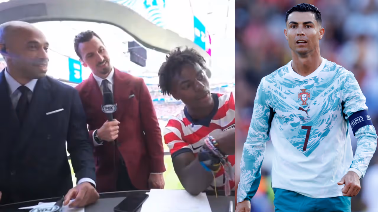 Zlatan Ibrahimovic just KICKED Speed off after he said Portugal will win the World Cup Zlatan Ibrahimovic just KICKED Speed off after he said Portugal will win the World Cup