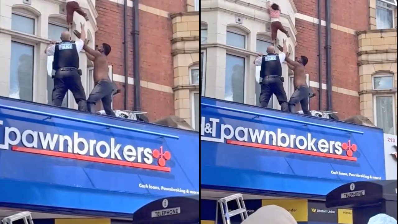 Indian origin man rescues toddler in dramatic London window fall Indian origin man rescues toddler in dramatic London window fall