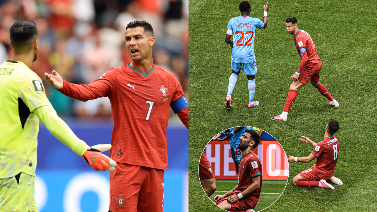 Cristiano ronaldo getting criticism after match against congo Cristiano ronaldo getting criticism after match against congo