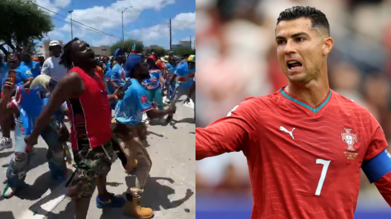 DR Congo Fans Mock Cristiano Ronaldo DR Congo Fans Mock Cristiano Ronaldo