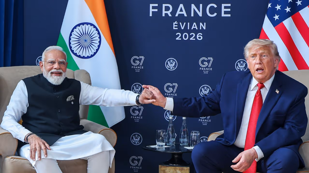 Donald Trump and Narendra Modi Donald Trump and Narendra Modi