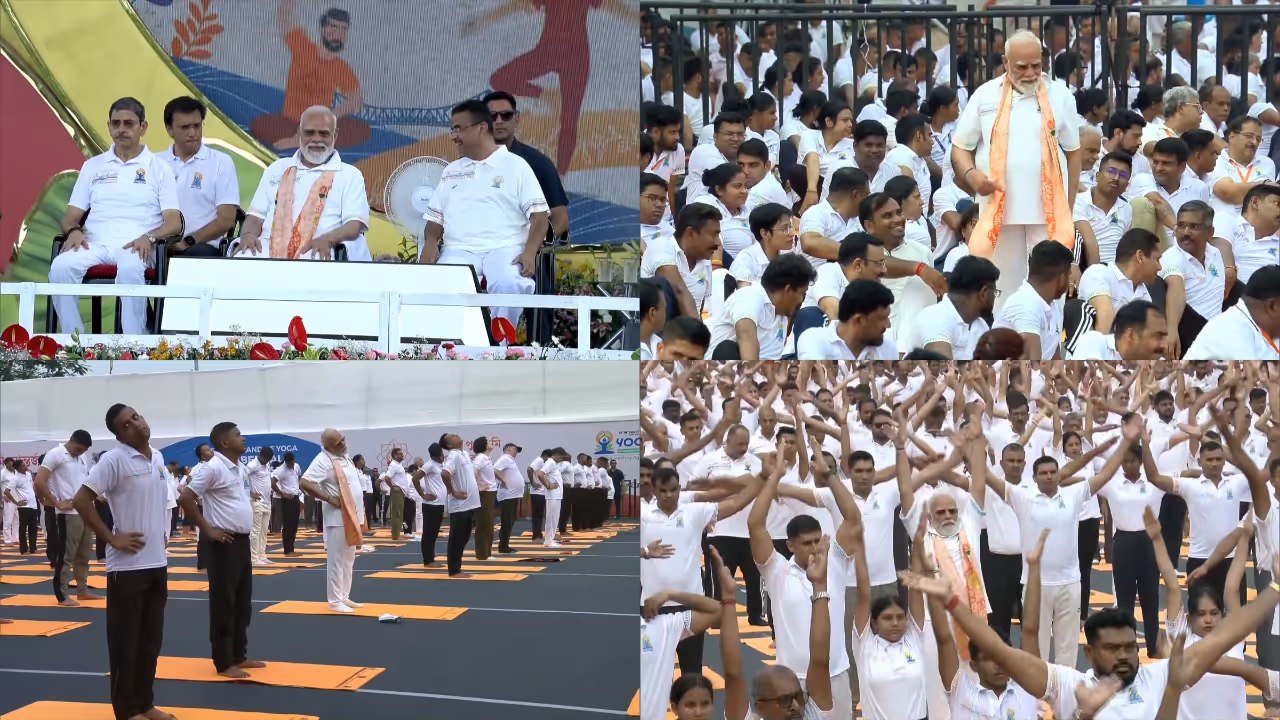 narendra modi, yoga programme narendra modi, yoga programme