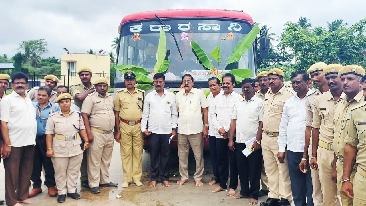 Honnali Bus Honnali Bus