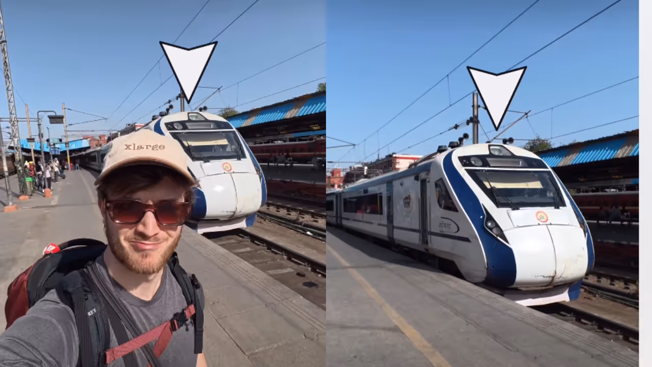 British traveller experiences Vande Bharat Express in India British traveller experiences Vande Bharat Express in India