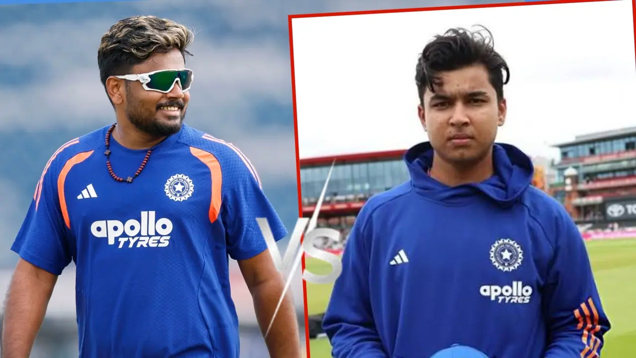 Sanju Samson vs Vaibhav Sooryavamshi Sanju Samson vs Vaibhav Sooryavamshi