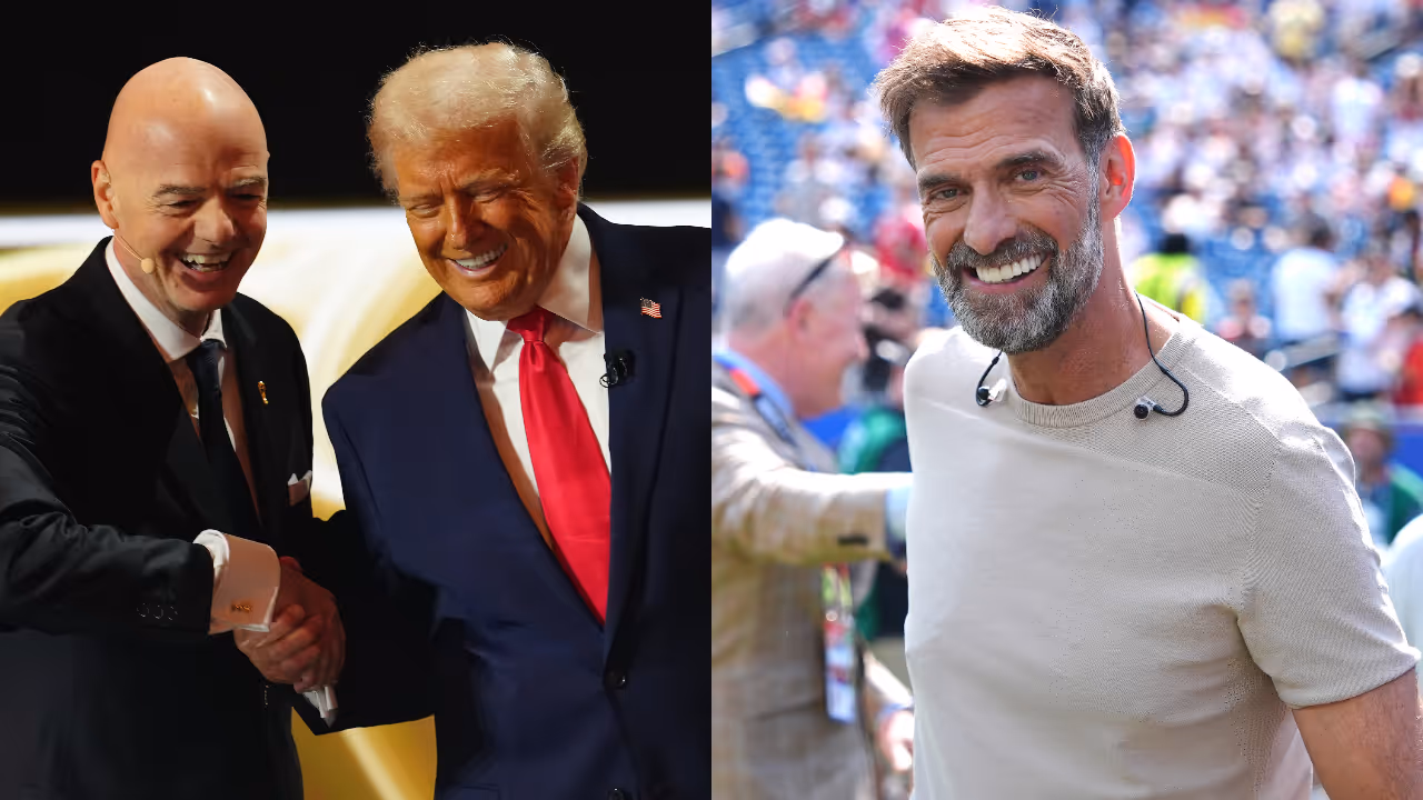 This is our game, not theirs: Klopp hits out at Trump, Infantino in Balogun ban row This is our game, not theirs: Klopp hits out at Trump, Infantino in Balogun ban row
