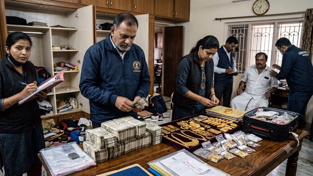 Bengaluru Lokayukta Raid Bengaluru Lokayukta Raid